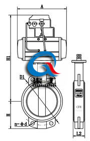 調節(jié)型氣動蝶閥 (軟密封)